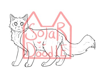 Fluffy Cat Base - Etsy