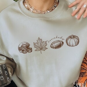 Homebody Sweatshirt Pumpalapps-tröja Plusstorlek hösttröja Fotbolls-loungewear Midwest Sweatshirt Mysig höst Rund hals Höst födelsedag