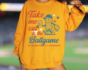 Baseball Girlfriend Sweatshirt Cute Retro Baseball Sweatshirt Softball Game Day Crewneck Baseball Game Outfit Cute Baseball Mom Sweatshirt