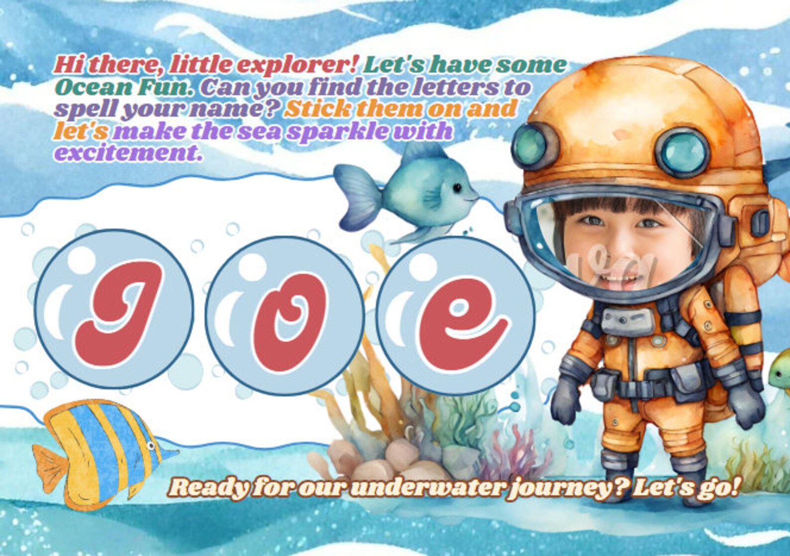 Ocean Abc's Busy Books for Kids Printable Worksheet - Etsy
