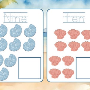 Ocean Abc's Busy Books for Kids Printable Worksheet - Etsy