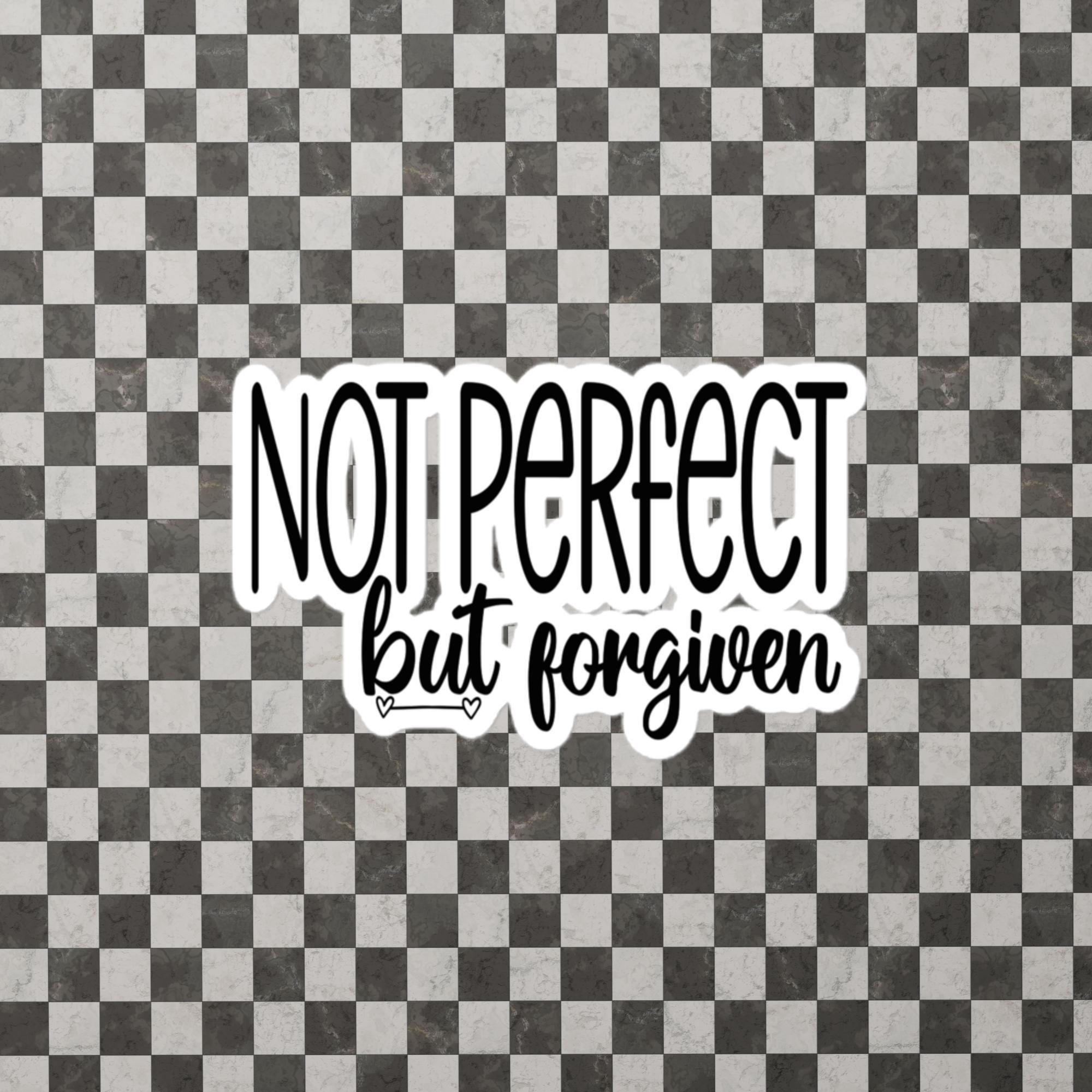 Forgiven Sticker Forgiven Sticker, Bubble-free Vinyl Decal - Etsy