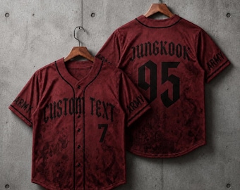 Personalized Arirangg Tour Baseball Jersey, Personalized Kpop Concert Jersey, Custom Name Number Fan Shirt, Music Tour Outfit, Matching Team