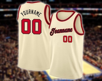 Maglia da basket personalizzata: nome e numero della squadra personalizzati