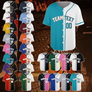 Custom Team Name Number Baseball Jersey Pinstripe, Custom Baseball Jersey for Men Women Youth Kid, Personalized Baseball Jersey for Fans