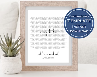 Gift For Her, Anniversary Gift For Her, Wall Art, Printable Wall Art, Instant Download, Digital Art, One Year Anniversary Gift, First Year
