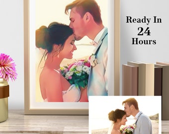 Custom Cartoon Portrait: Personalized Family Illustration (Digital PDF)