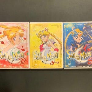 SAILOR MOON R, S and Super S: DVD Bundle