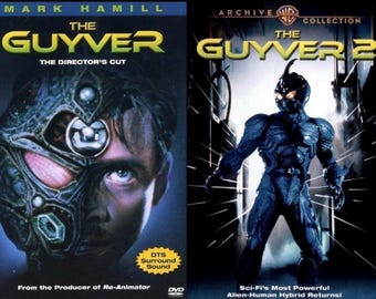 THE GUYVER : DVD  Part 1 and 2 (Mark Hamill)