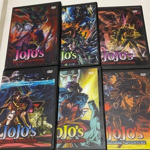 ジョジョの奇妙な冒険 DVD OVA DVD 1,2,3,4,5,6 エピソード1-13