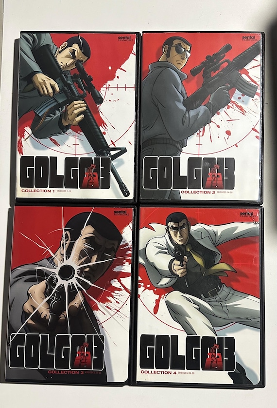 GOLGO 13 Complete Collection 1,2,3,4 DVD - Etsy