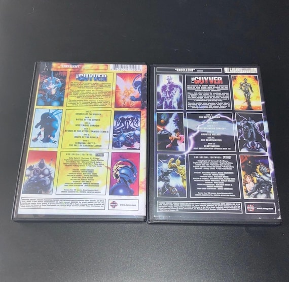 THE GUYVER Bio Booster Armor : DVD Volume 1 and 2 Complete - Etsy