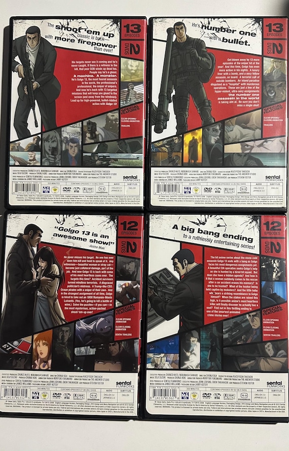 Buy GOLGO 13 Complete Collection 1,2,3,4 DVD Online in India - Etsy
