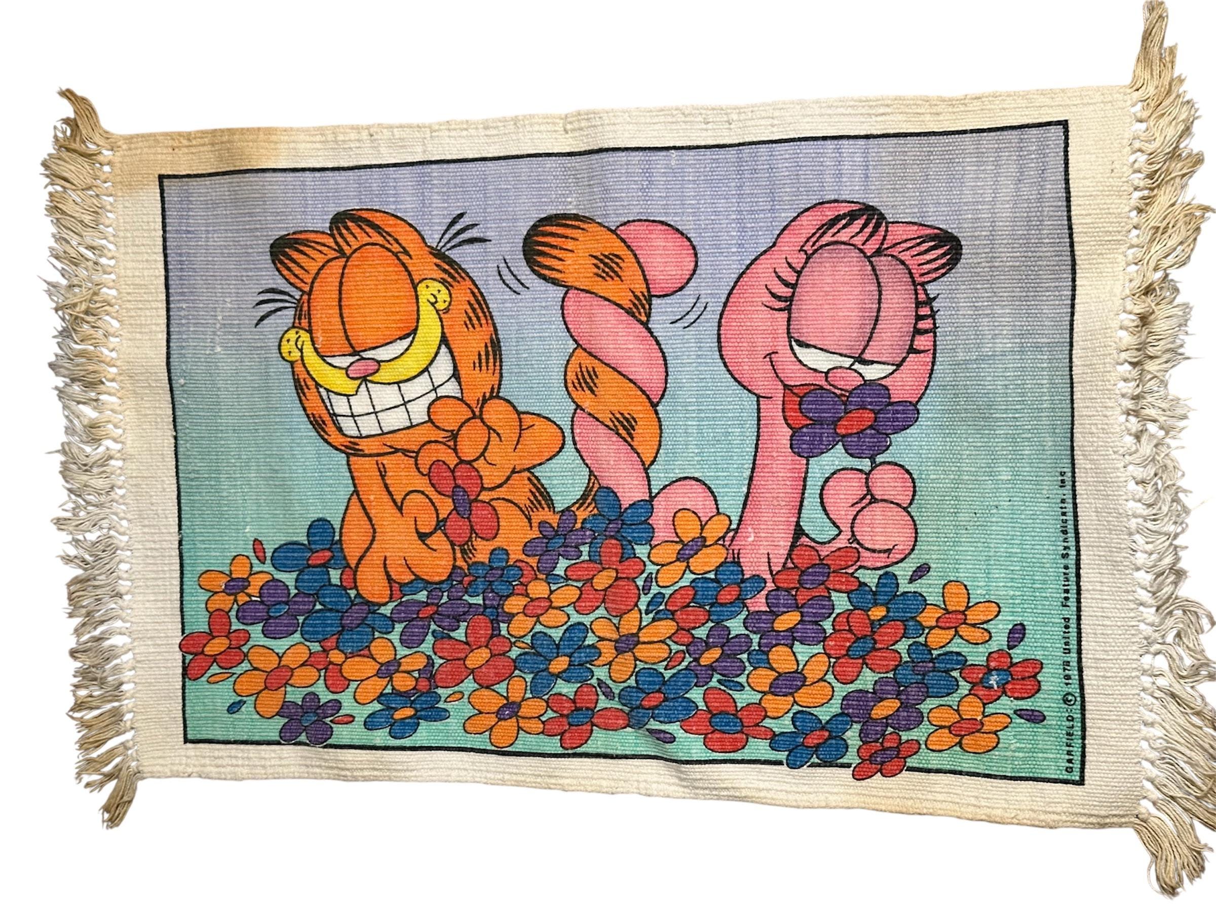Garfield Rug - Etsy