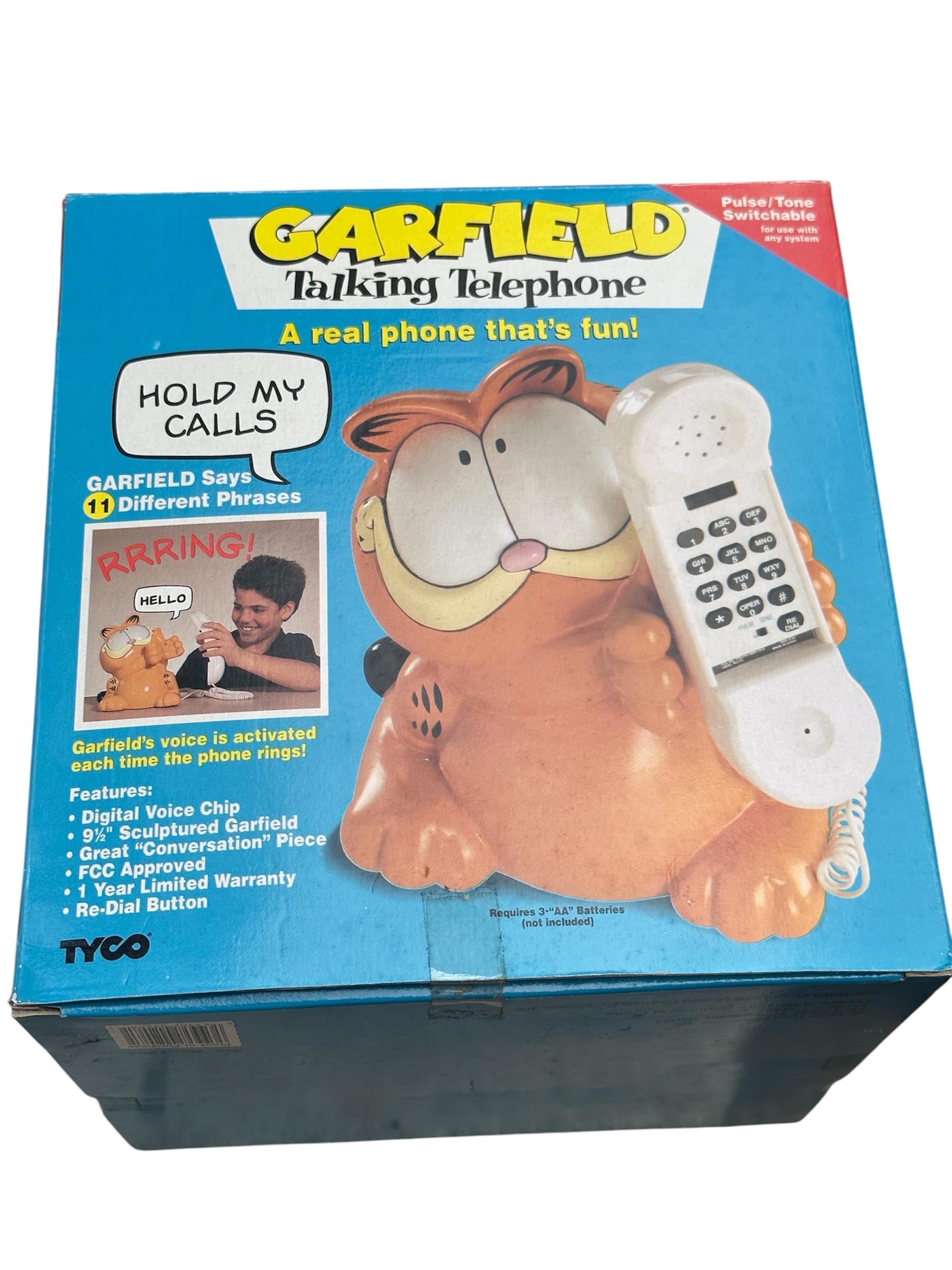 Vintage Garfield Telephone - Etsy