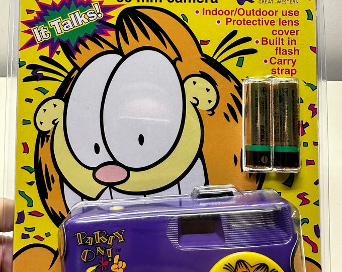 Vintage Talking Garfield Akica 35mm Adventure Camera - Etsy
