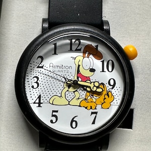 Vintage Garfield and Odie Watch by Armitron - Etsy display picture 2