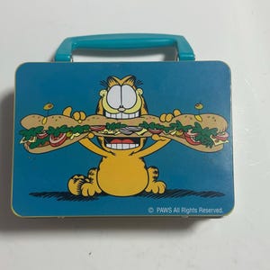 Vintage Garfield Lunchbox - Etsy