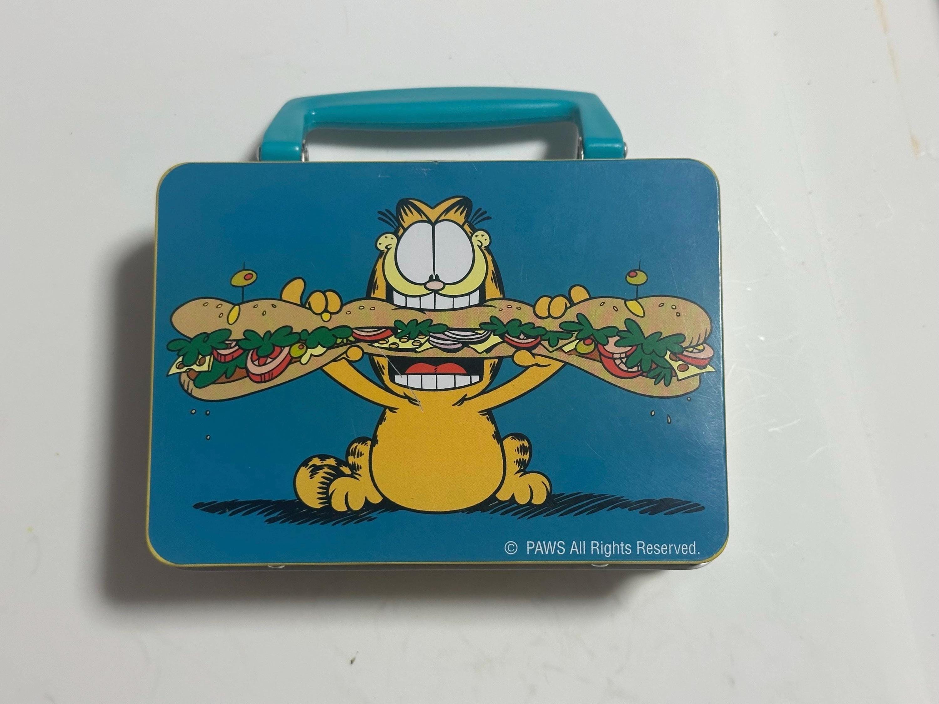 Vintage Garfield Lunchbox - Etsy