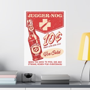 Juggernog Vintage Plakat