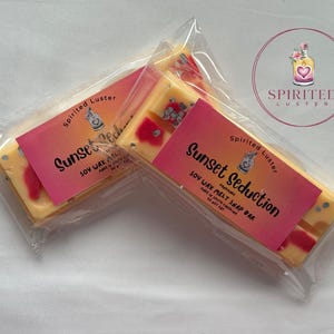 Sonnenuntergang Verführung Snap Bars Wachs Melts, Wachs Melts für Wachswärmer oder Wachs Schmelzer, Geschenke, Geburtstagsgeschenke, Raumduft, Sojawachs Melts