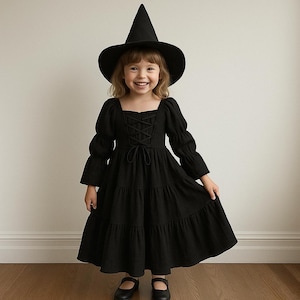 white christmas dresses Unique Vintage Purple Pin-Up Witch Cotton Shirt Dress