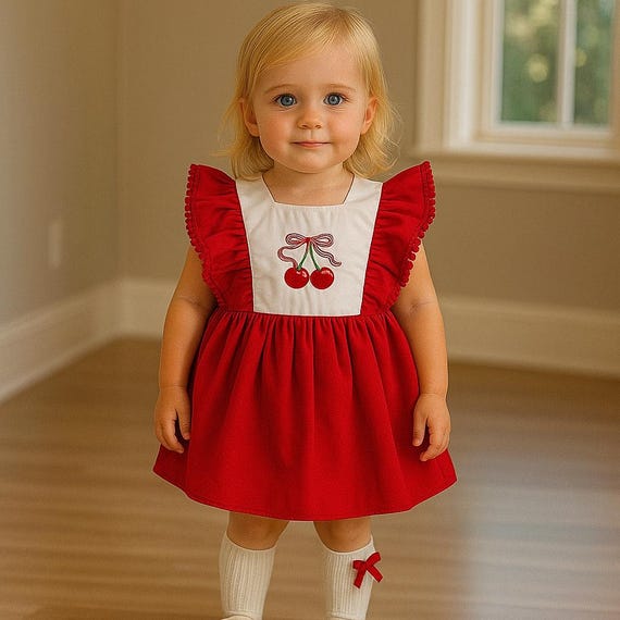 fitted lace wedding dress Crimson Cherry Midi Dress– Teuta Matoshi main image 1