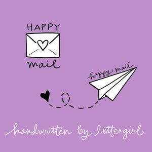 Tampons manuscrits en courrier postal, création de lettres, création de courrier