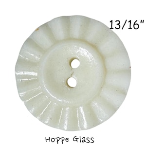 Knoop antiek - China, gecanneleerd, crème lichaam - klein