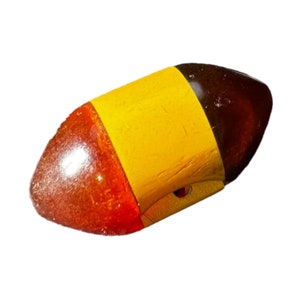 Button Vintage - Gear, Butterscotch, Applejuice, Bakelite, Realistic - Medium