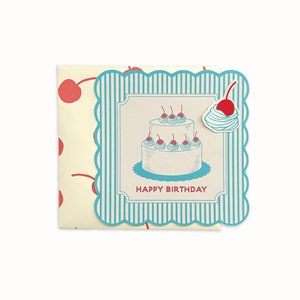 Cherries Birthday Card
