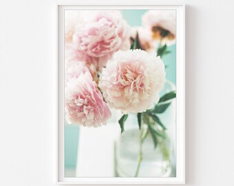 Pink Peony Photo, Peony Print, Still Life Peony, Peony Wall Art, Pink Wall Art, Flower Photo, Flower Print, Botanical Wall Art, Pink Flowers