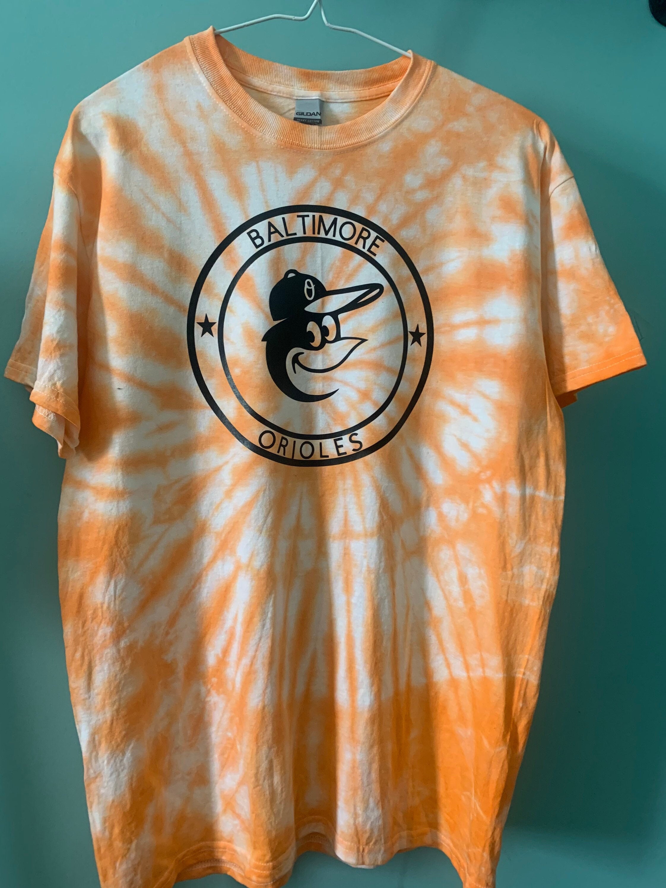 Baltimore Orioles Tie Dye Tee | Etsy