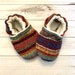 Boho baby shoes ethnic tribal aztec hippie crib booties, natural bamboo, preemie, newborn, 0,3,6,9,12,18, 24 months, gender neutral 