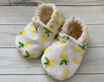 Lemon Baby Booties Lemon Baby Moccasins 