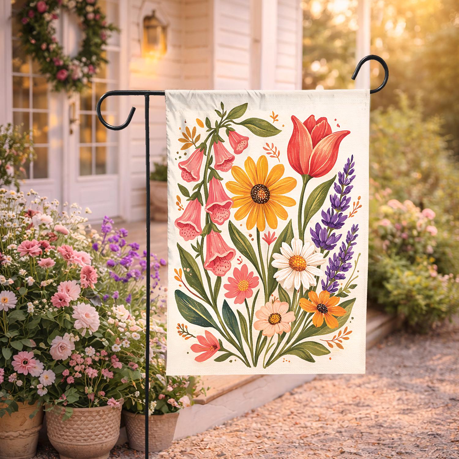 Fdt Flower Flag - Etsy