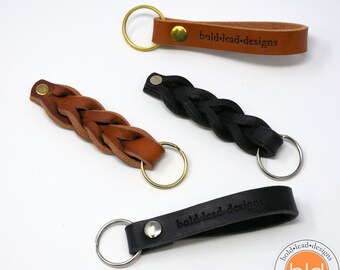 BLD Leather Key Fob