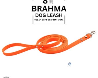 8 ft. Weatherproof Leash - Brahma soft grip 7 colors