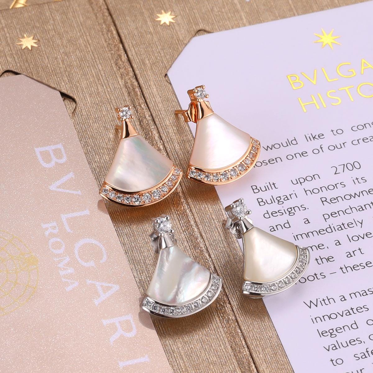 Bulgari pearl earrings hot sale