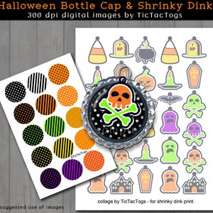 Super Stylish Halloween Shrinky Dink Printables