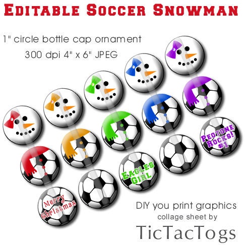 Bottle Cap Images Soccer Star