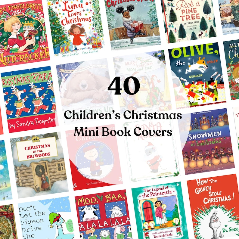 Printable Dollhouse Christmas Books - Il 794xN.6432531779 5n79