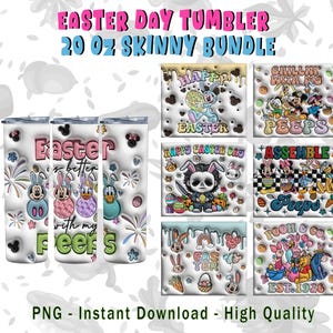 Cartoon Ostertag Tumbler Wrap 20 Unzen Bundle Png, Kinder Cartoon Tumbler Wrap, 20 Unzen Kinder Tumbler Wrap, Tumbler Cartoon Wrap Bundle