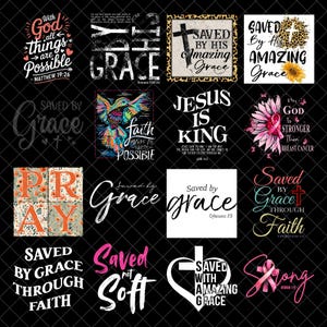 Christliches Bündel Png, Jesus Png Sublimation, Glauben Bündel Png, Gott Png, Bibel Vers Png, Religiöses Png, Ostern Christ PNG