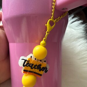 Teacher Cup Charm