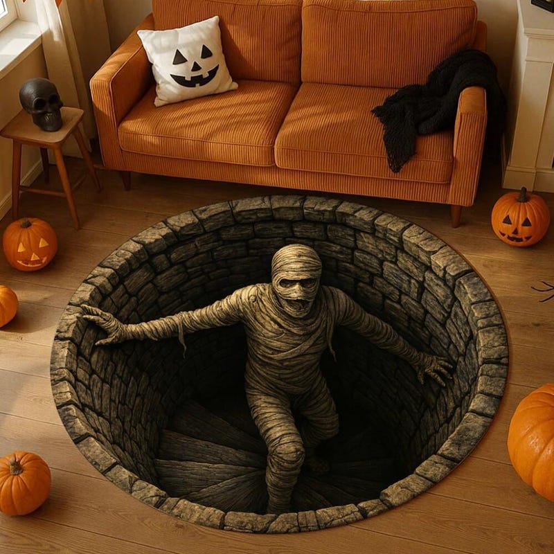 Halloween Rug - Etsy