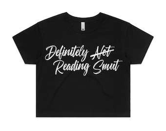 Koszulka z napisem „Zdecydowanie nie czytam obelg” – Bookish Clothing