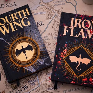 The Empyrean: Fourth Wing & Iron Flame Special Edition Rebind Set