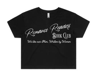 Maglietta corta per club del libro "Romance Readers" - Abbigliamento per lettori