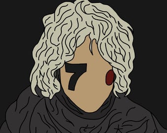 Barns Courtney klistermärke